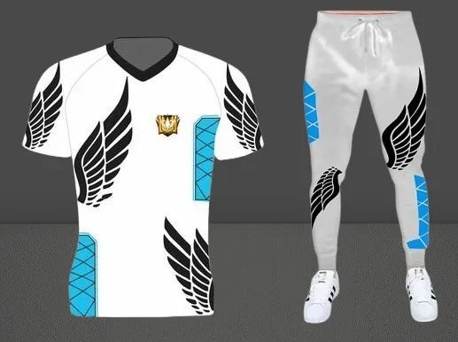 Men's Rubber Print Half Sleeve T-Shirt and Jogger Trouser Combo