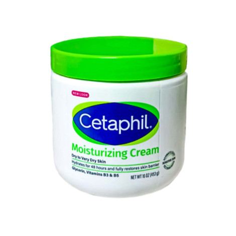 Cetaphil ময়েশ্চারাইজিং ক্রিম, শুষ্ক থেকে খুব শুষ্ক ত্বকের জন্য 566g