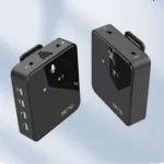 SK750 ডুয়াল ওয়্যারলেস লেপেল মাইক্রোফোন
