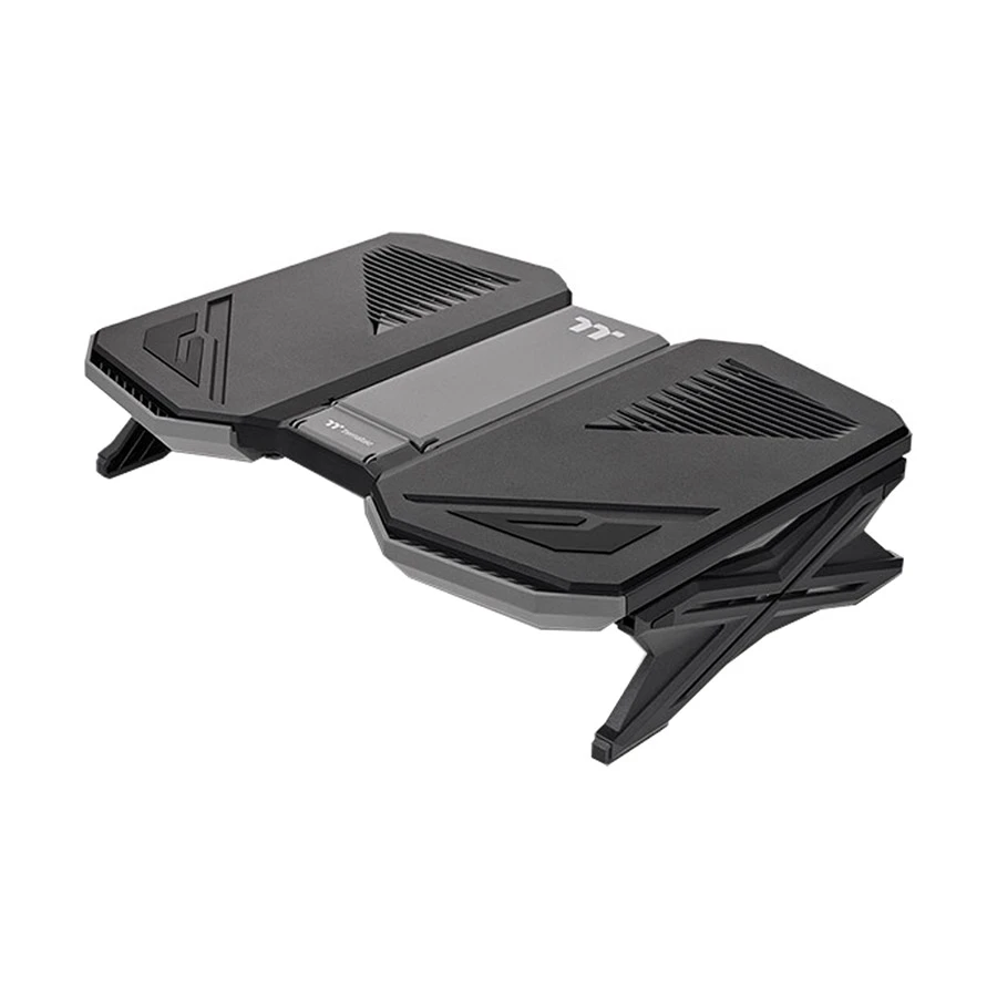 Thermaltake Massive Air Laptop Stand with Built-in Phone Stand, Black