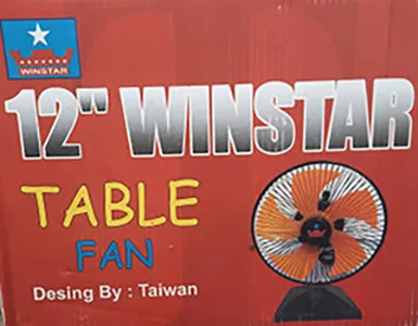 Winstar টেবিল ফ্যান 12 ইঞ্চি