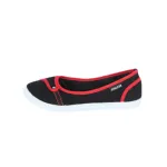 Walkar লেডিস ক্যানভাস Black-MKT (D-6x)