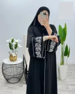 এমব্রয়ডারি গাউন বোরকা হিজাবসহ, সাইজ 50 থেকে 58