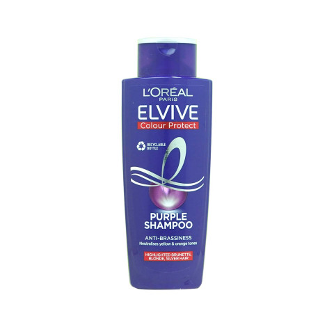 L'Oreal Elvive Colour Protect অ্যান্টি-ব্রাসিনেস পার্পল শ্যাম্পু 200ml