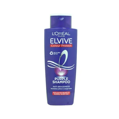 L'Oreal Elvive Colour Protect অ্যান্টি-ব্রাসিনেস পার্পল শ্যাম্পু 200ml