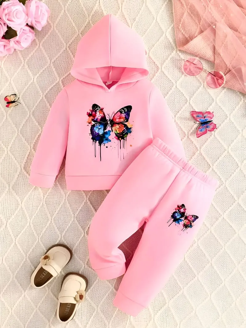 Kids Hoodie and Pant Set, 3 Months to 10 Years, 280-300 GSM