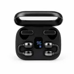 Q10 HiFi স্টেরিও স্পোর্টস ওয়্যারলেস ইয়ারবাডস – 4-in-1 কম্বো সেট (2 জোড়া)