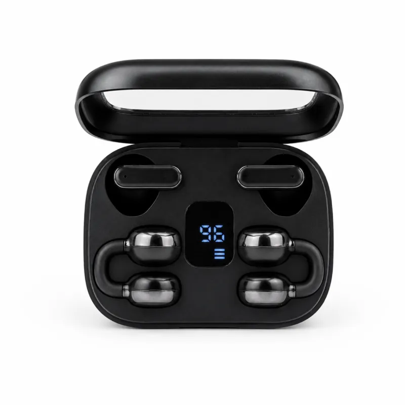Q10 HiFi স্টেরিও স্পোর্টস ওয়্যারলেস ইয়ারবাডস – 4-in-1 কম্বো সেট (2 জোড়া)