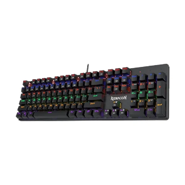 Redragon K608 Valheim Rainbow backlight Wired Black Mechanical Gaming Keyboard