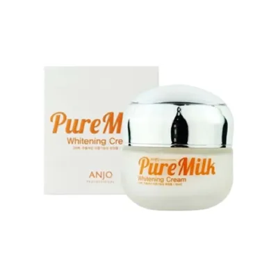Anjo পিওর মিল্ক হোয়াইটেনিং ক্রিম 50ml