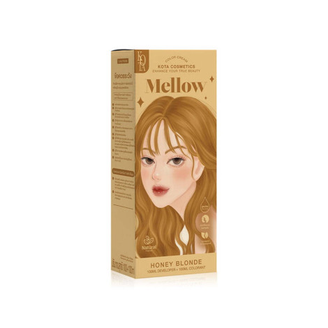 Kota Mellow হেয়ার কালার ক্রিম - Honey Blonde
