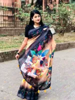 Bright Colour Chanderi Silk Saree, 12 Haath, 5 Colours