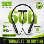 ZT Plus K-10 ওয়্যারলেস ব্লুটুথ নেকব্যান্ড 60H