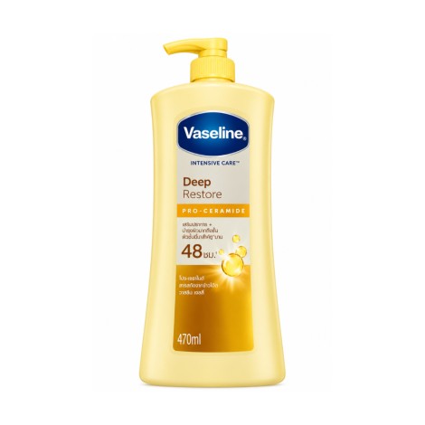 Vaseline Intensive Care Deep Restore Pro Ceramide Body Lotion 470ml (Thailand)