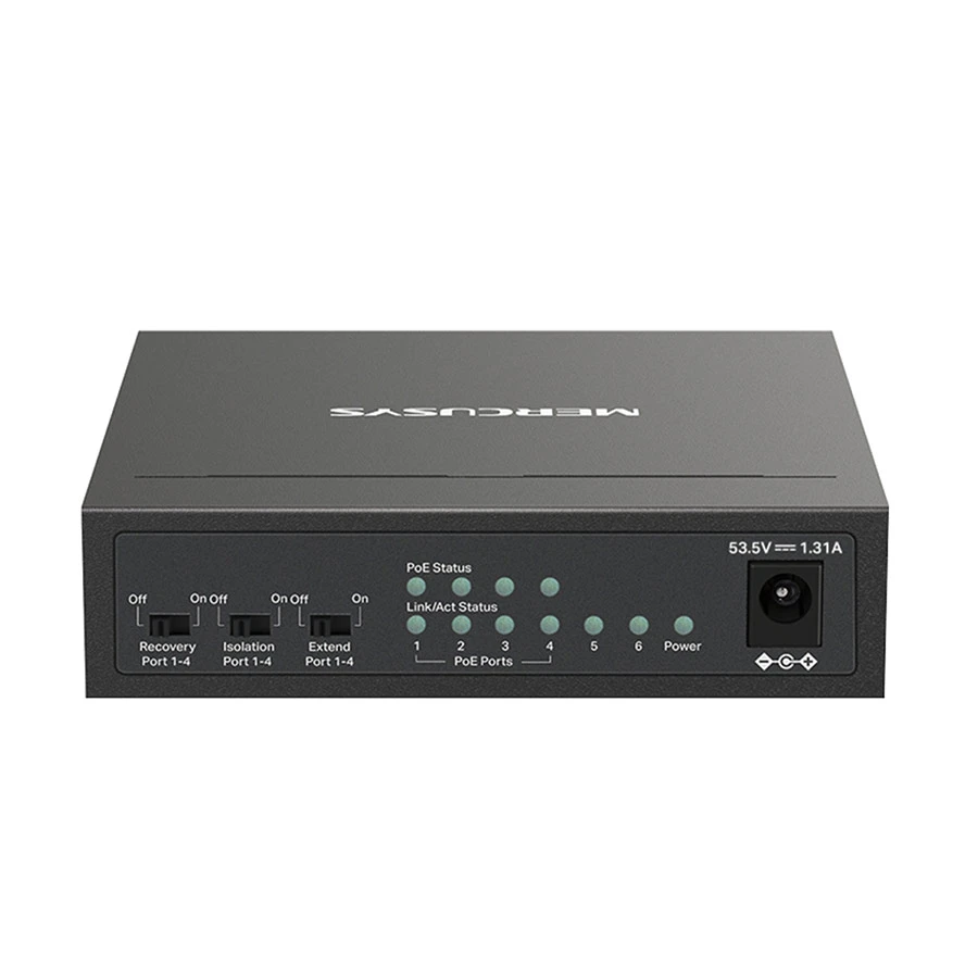 Mercusys MS106P 6 Port Unmanaged Desktop Switch