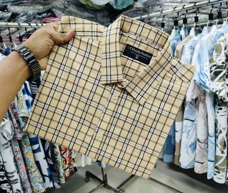 ছেলেদের শার্ট, 4টি রঙের বিকল্প, সাইজ M, L ও XL