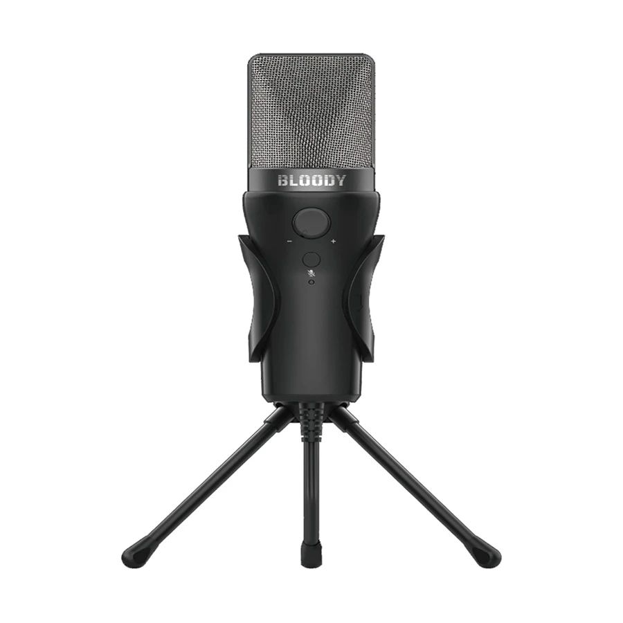 A4 Tech Bloody GM20 Cardioid Condenser Gaming Microphone with Tripod