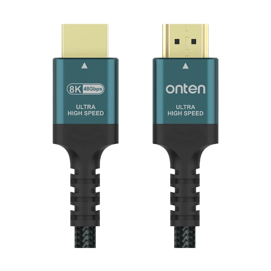 Onten OTN-HD183 HDMI 2.1 8K Male to Male Cable, 5 Meter, Black