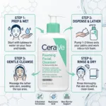 CeraVe ফোমিং ক্লিনজার, নরমাল থেকে তৈলাক্ত ত্বকের জন্য 237ml