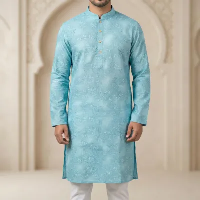 ছেলেদের কটন লাক্সারি পাঞ্জাবি