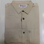 Kaiser কটন স্টাইলিশ ফুল হাতা শার্ট (খাকি)