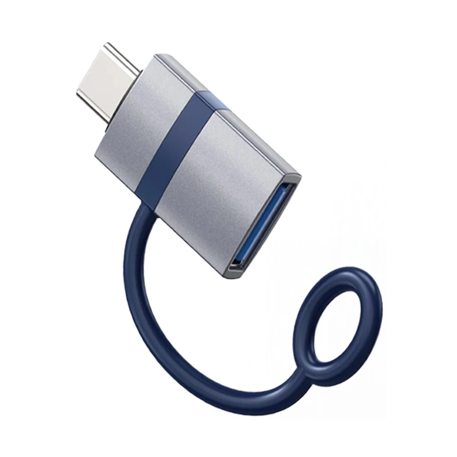 WiWU Legend Wi-C052 A-C USB-C Male to USB Female Converter Space Gray