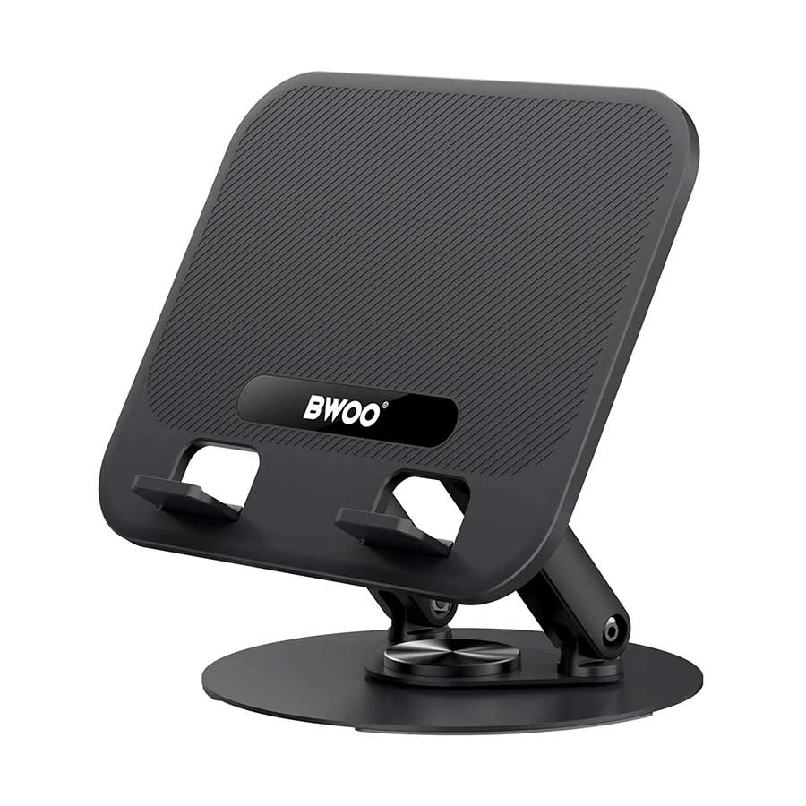 Bwoo BO-ZJ131 Black 360 Degree Rotating Laptop & Tablet Stand