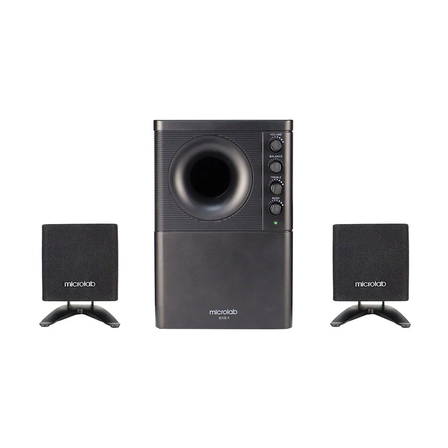 Microlab X1BT 2:1 Multimedia Speaker Black