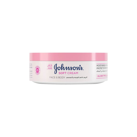 Johnson's Soft ফেস ও বডি ক্রিম 200ml