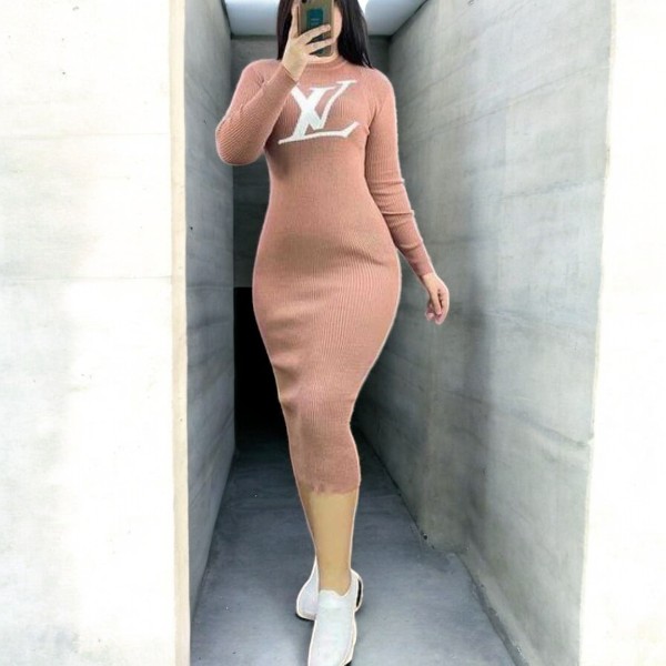 Unique Collection রোল নেক মিডি ড্রেস