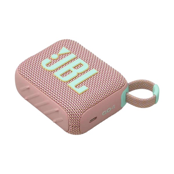 JBL GO 4 গোলাপী পোর্টেবল ব্লুটুথ স্পিকার