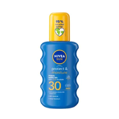 Nivea Sun Protect & Moisture পাম্প স্প্রে সানস্ক্রিন SPF30 200ml