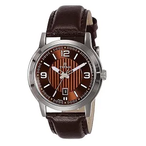 Titan Neo অ্যানালগ ব্রাউন ডায়াল ছেলেদের ঘড়ি 1730SL03