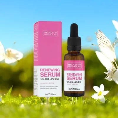 Beauty Formulas Renewing 10% AHA + 2% BHA এক্সফোলিয়েটিং সিরাম 30ml