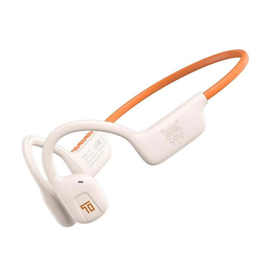 Onikuma T37 Air Conduction Wireless Neckband White-Orange