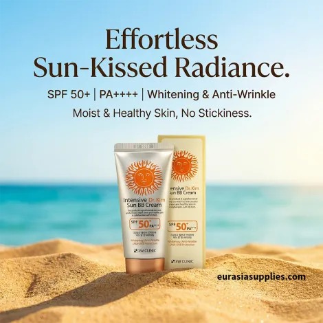 3W Clinic ইনটেনসিভ Dr.Kim সান BB ক্রিম SPF50+ PA++++ 50ml