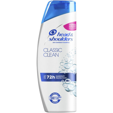 Head & Shoulders Classic Clean Up To 72H Dandruff Protection Shampoo 400ml (UAE)