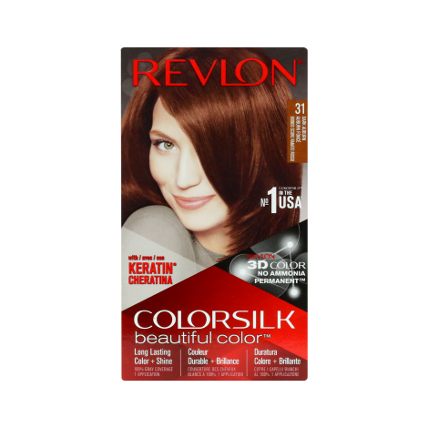 Revlon Colorslk Beautiful Hair Color - 31 Dark Auburn (USA)