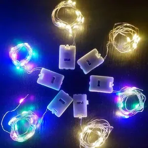 1m/2m LED কপার ওয়্যার স্ট্রিং ডেকোরেশন লাইট