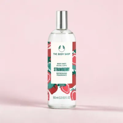The Body Shop স্ট্রবেরি রিফ্রেশিং ফ্রেগর্যান্স বডি মিস্ট 100ml
