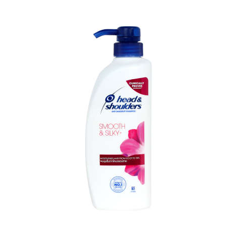 Head & Shoulders Smooth & Silky Anti Dandruff Shampoo 370ml (Thailand)