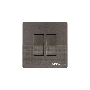 NT blu-ray Chrome Gray 2 গ্যাং 1 ওয়ে সুইচ