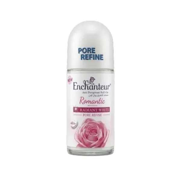 Enchanteur Romantic Radiant White Pore Refine অ্যান্টি-পারস্পিরেন্ট রোল অন 50ml