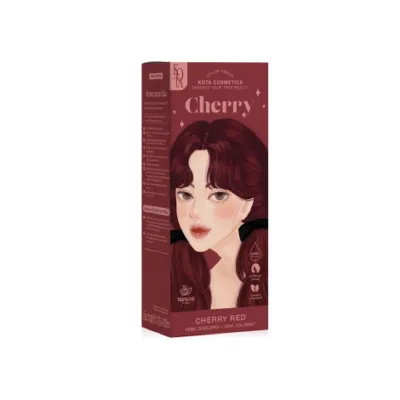 Kota হেয়ার কালার ক্রিম Cherry - Cherry Red