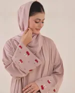 এমব্রয়ডারি কোটি বোরকা, ইনার ও হিজাবসহ, 3 রং