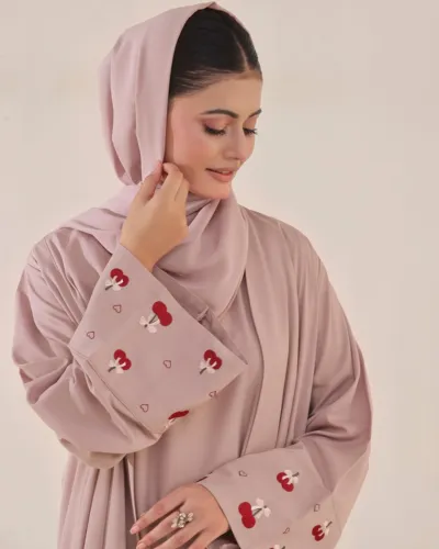 এমব্রয়ডারি কোটি বোরকা, ইনার ও হিজাবসহ, 3 রং