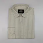 ছেলেদের ফরমাল স্ট্রাইপ শার্ট (99% কটন, S-XXL)