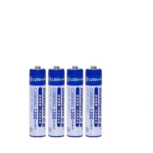 Doublepow AA 1200mAh NiMH রিচার্জেবল ব্যাটারি (4 পিস)