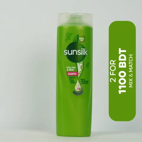 Sunsilk লাইভলি ক্লিন অ্যান্ড ফ্রেশ শ্যাম্পু 300ml