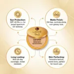 Lakme 9 to 5 Sun Expert কমপ্যাক্ট পাউডার সানস্ক্রিন SPF 40++ 7g